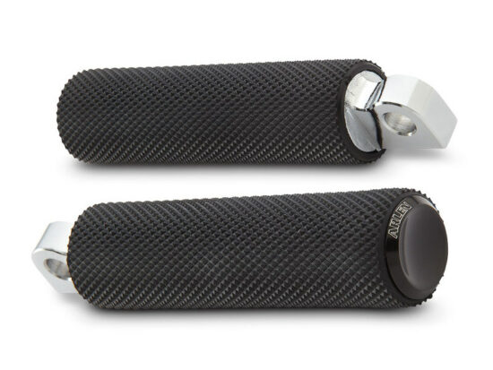 Taverner Motorsports - Footpegs; Knurled Fusion Blk - AN-07-925