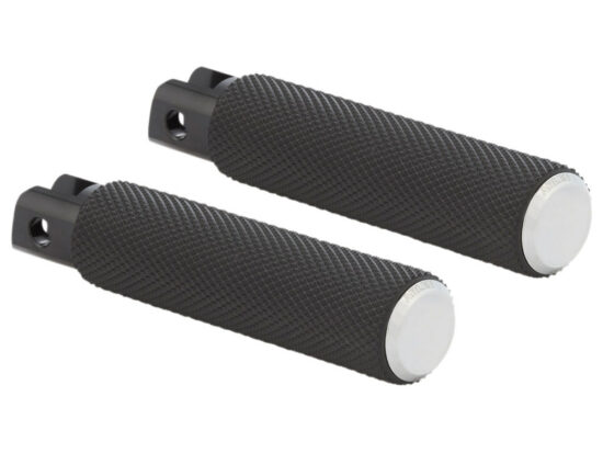 Taverner Motorsports - Footpegs; Knurled Fusion Chr - AN-07-940