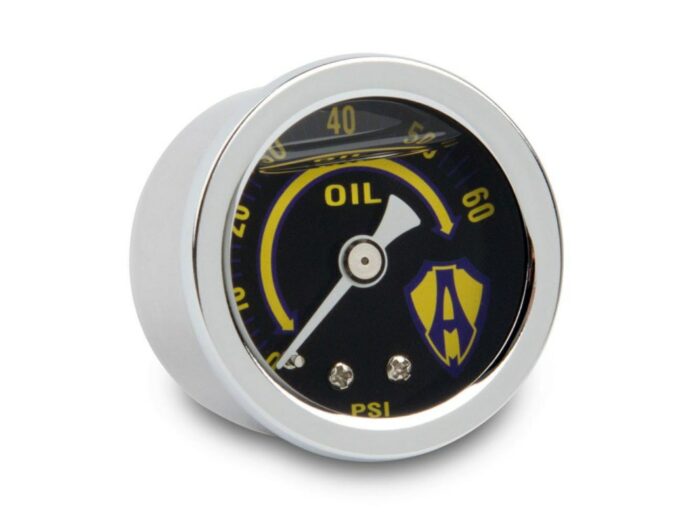 Taverner Motorsports - Oil Pressure Gauge; Repl. Chr Kits - AN-15-655