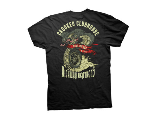 Taverner Motorsports - T-Shirt; Snaked - XXL