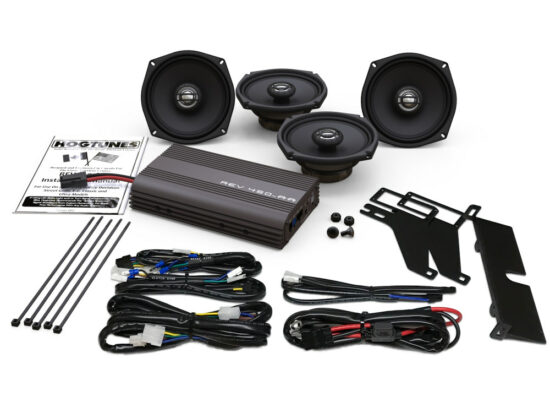 Taverner Motorsports - 4 Speaker HT Kit; FLHT'98-13 - HT-REV-450U-KIT-AA