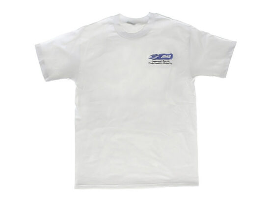 Taverner Motorsports - T-Shirt; Jims PinUp Girl White - M - JM-2161