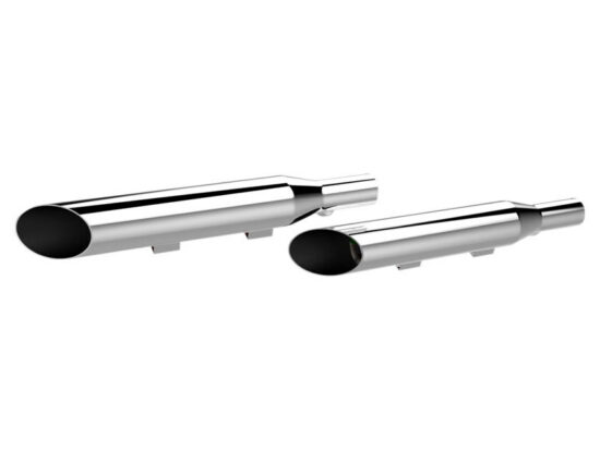 Taverner Motorsports - Mufflers; XL'04-13 S/Cut Out Chr - KW202390