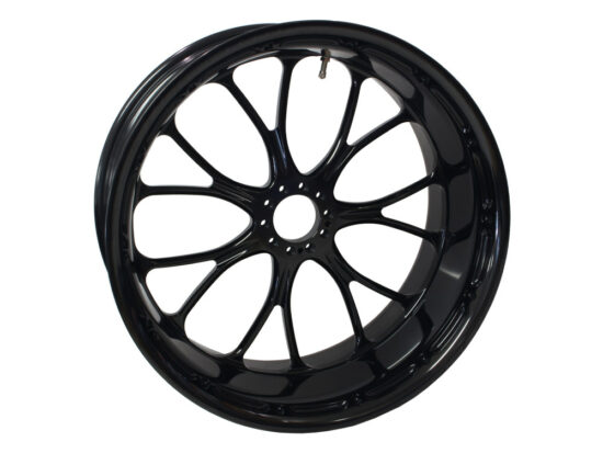 Taverner Motorsports - Wheel; Heathen 18"x8.5" Blk Ano - P01573825RHEAB