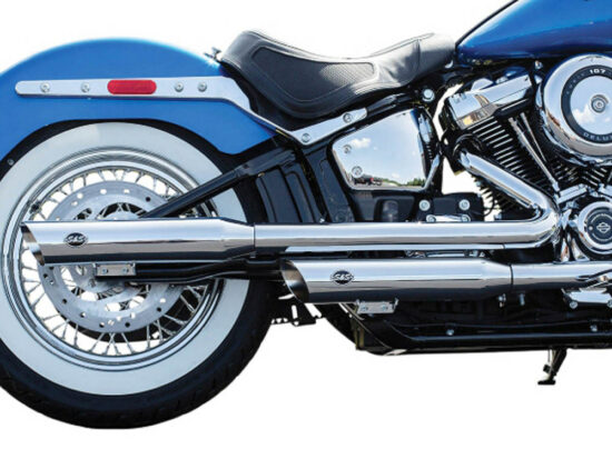 Taverner Motorsports - Mufflers; S/Tail'18up FLHC & - SS550-0739