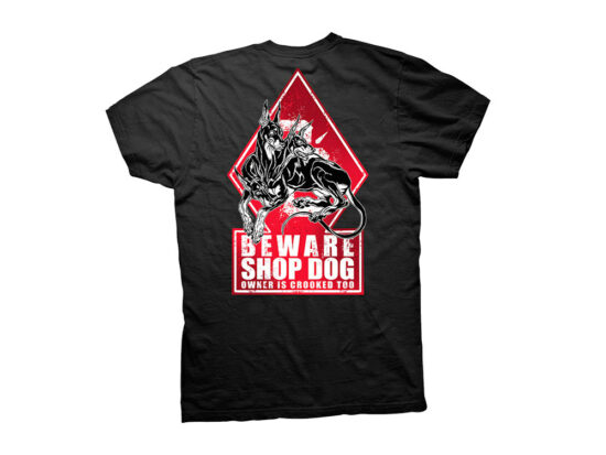 Taverner Motorsports - T-Shirt; Shop Dog - XL