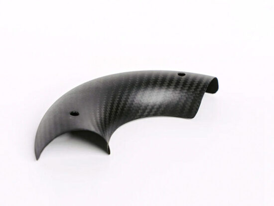 Taverner Motorsports - H/Shield; Rear Curved Carbon Fiber - SAW-930-01137