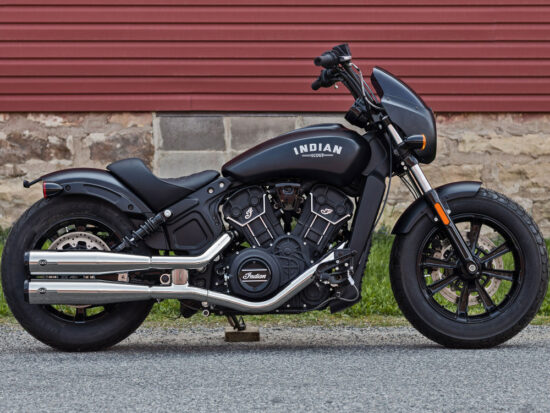 Taverner Motorsports - Mufflers; Indian Scout'15up Chr - SS4110-156-R