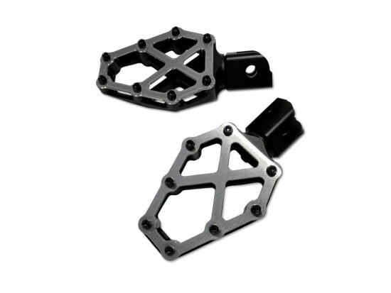 Taverner Motorsports - Footpegs; NXL Blk & SS S/Tail'18up