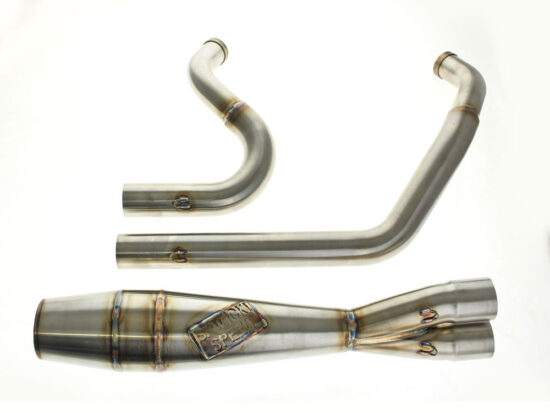 Taverner Motorsports - Exhaust; S/Tail'86-17 2:1 Shorty - SAW-930-01077