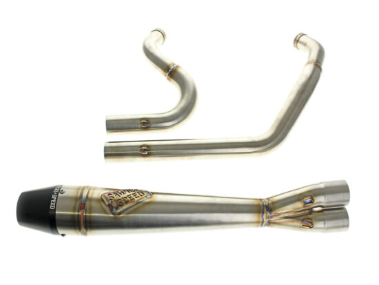 Taverner Motorsports - Exhaust; S/Tail'18up 2:1 Mid Length - SAW-930-01202