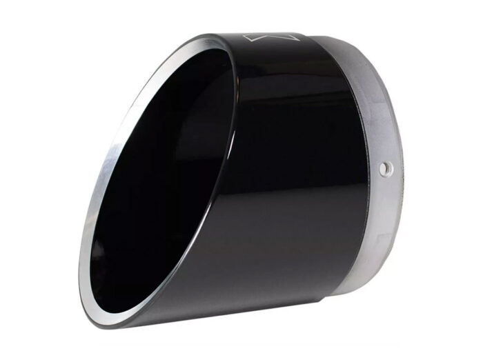 Taverner Motorsports - End Cap; Edge Blk 4.5" Muffler - KW200714P